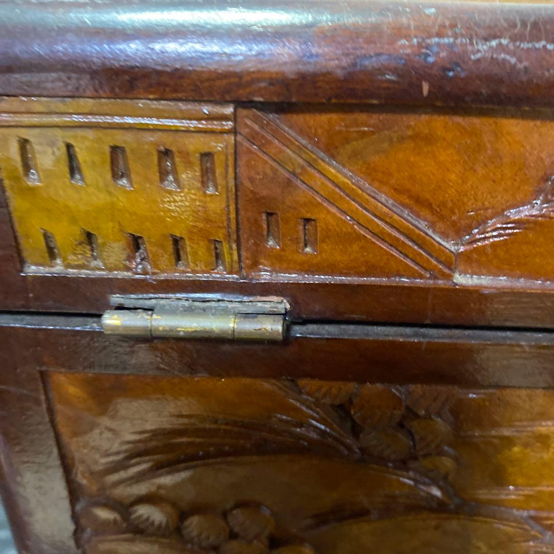 中国古玩 木彫 毛沢東 人生図箱 - メルカリ