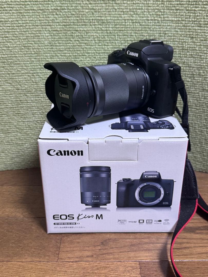 デジタルカメラ Canon EOS Kiss M EF-M18-150 IS STM EOS キャノン Canon ミラーレス一眼カメラ Kiss M 18-150mm IS STM 高