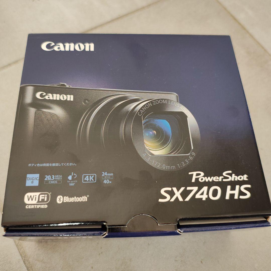 【新品未使用】キヤノン POWERSHOT SX740 HS ブラック Canon PowerShot SX740 HS 4K Video, 40x Optical Zoom, 20.3MP CMOS