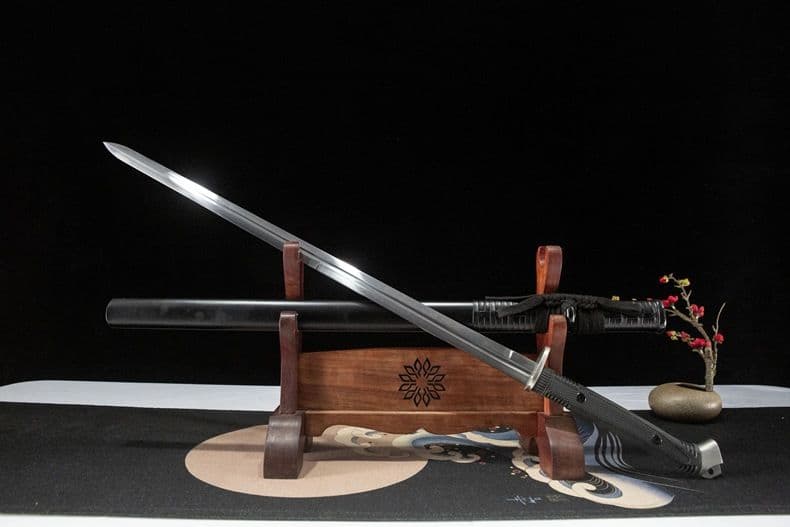 戦術 長剣 古兵器 武具 護身工具 装飾用 手鍛造打 冷兵器 鋼剣 武蔵