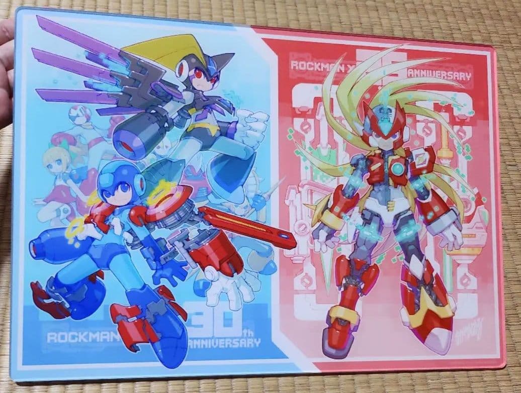 ロックマン 30周年 中山徹 ジークレーアクリルアート