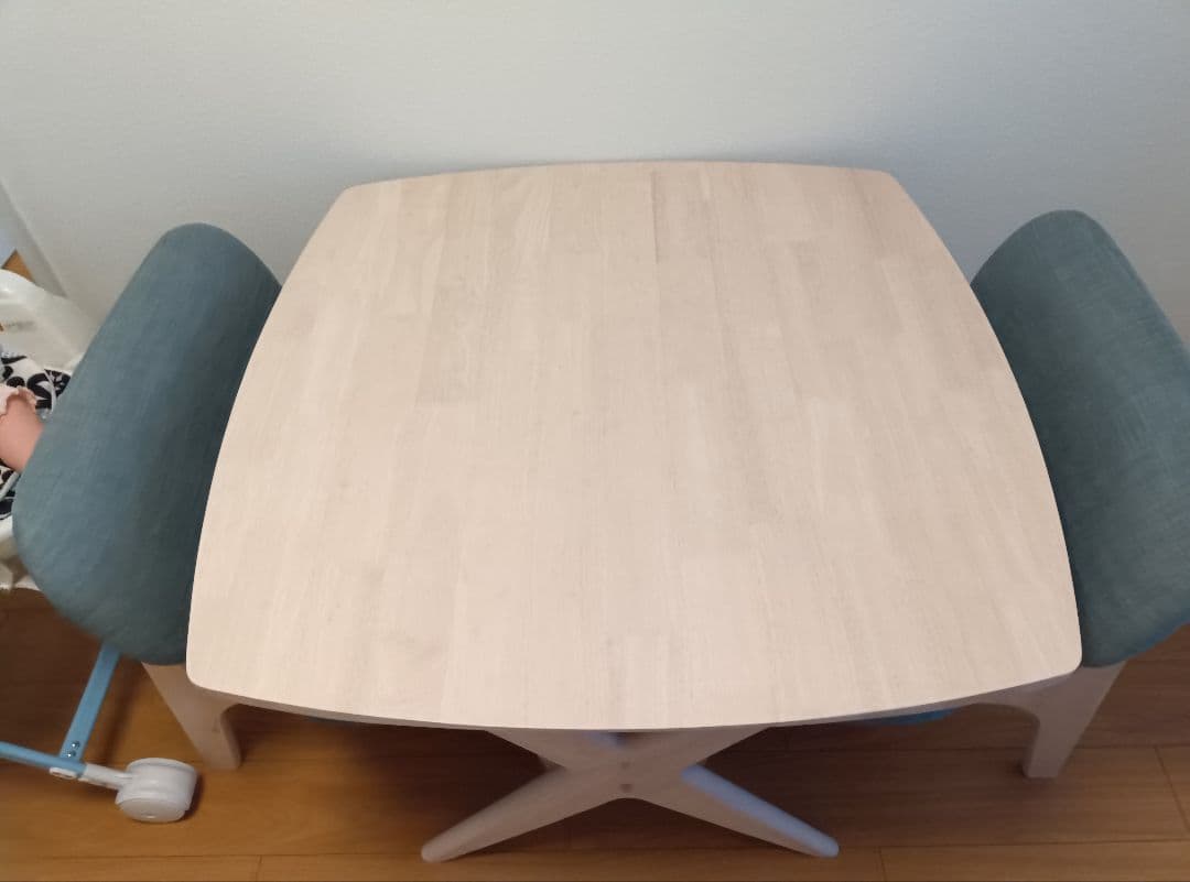 NITORI　Nシールドファブリック　ダイニングテーブル　幅90センチ