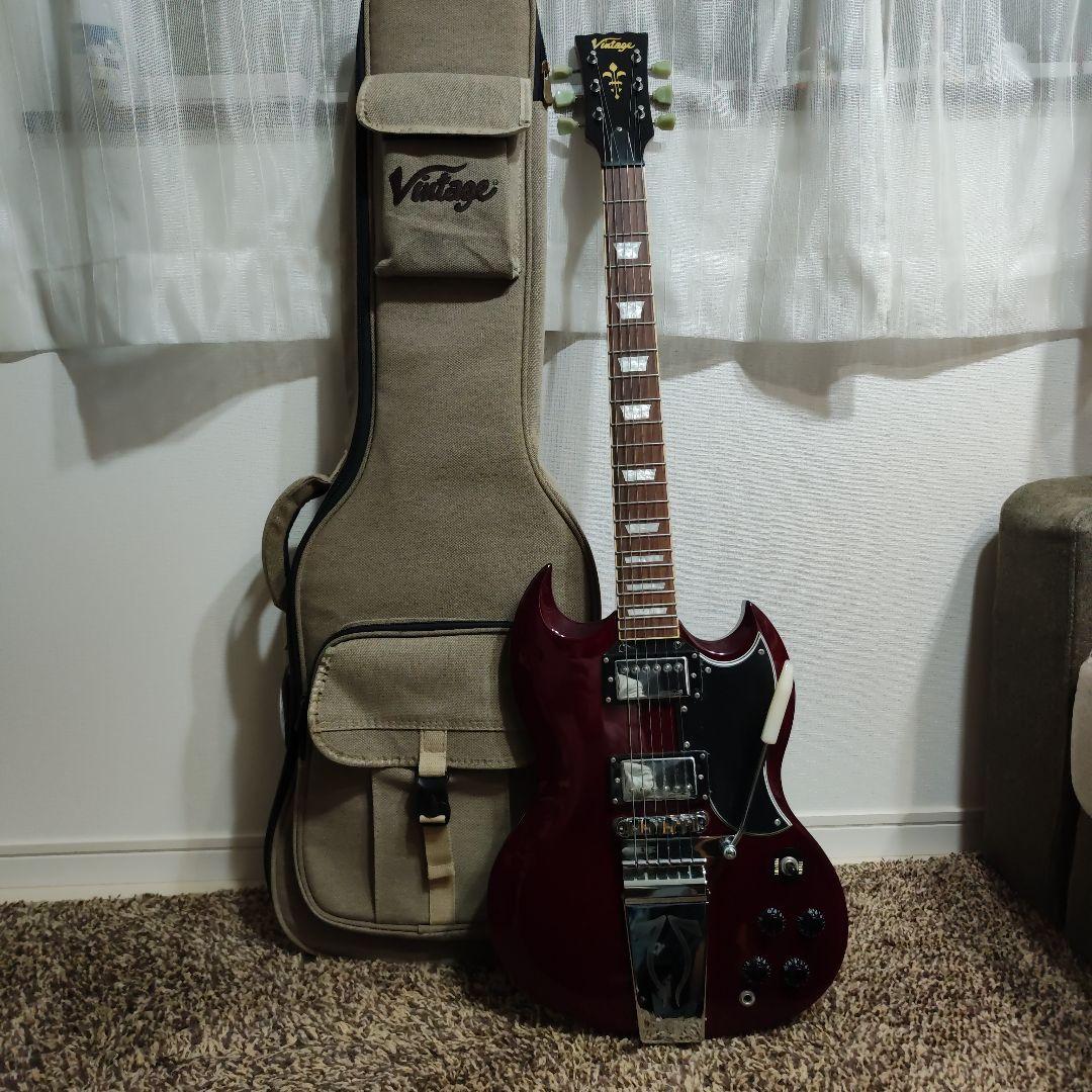 Vintage ＳＧエレキギター ギターケース付き　美品