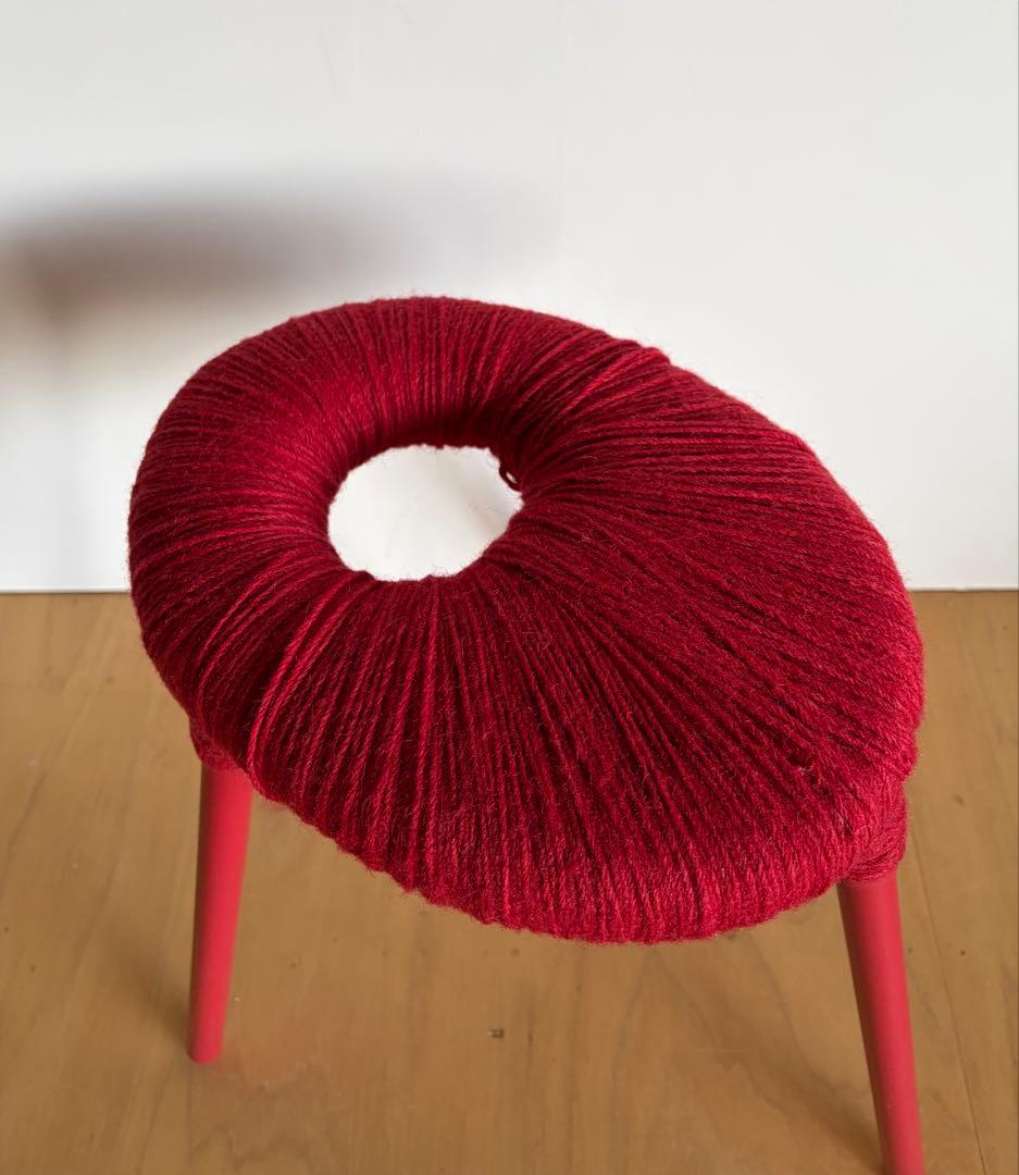 OLD IKEA 毛糸のスツール Eskilstuna 1999