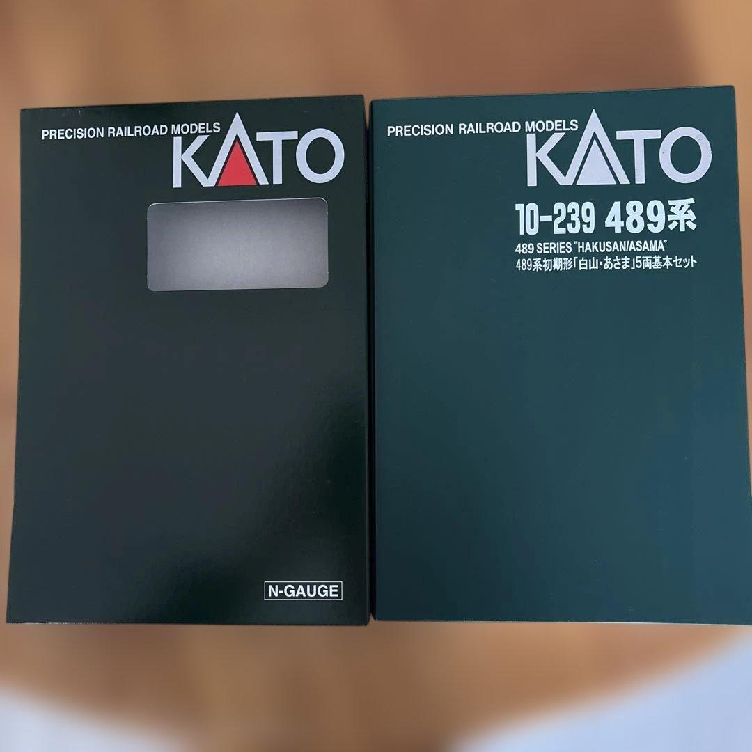 【新同】KATO 10-239 489系初期形白山・あさま基本5両16 新同】KATO 10-239 489系初期形白山・あさま基本5両16 nゲージ KATO10