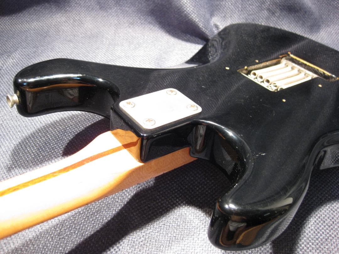 YAMAHA ヤマハ エレキギター SR-450S ブラック メイプル 動作品