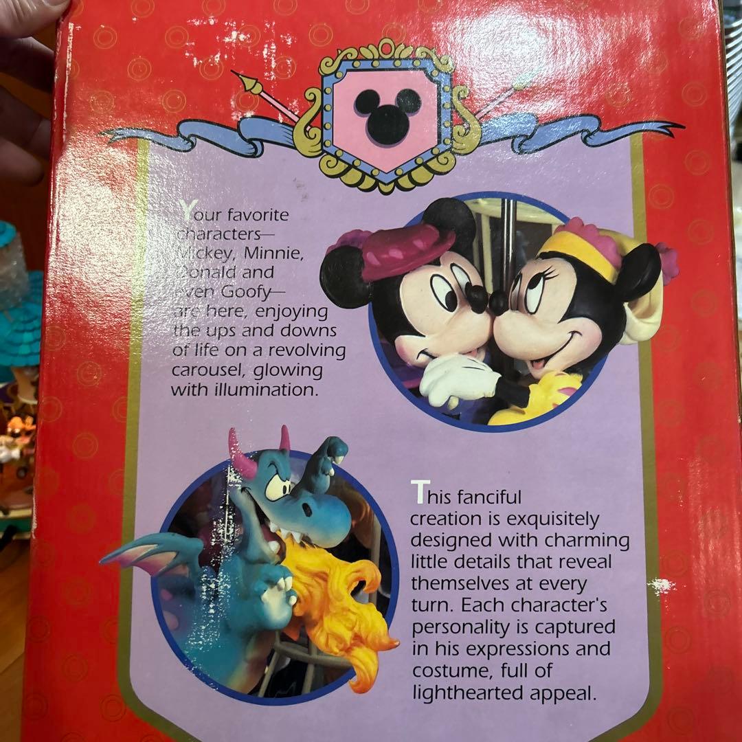ディズニー ミュージックモーション オルゴール メリーゴーランド