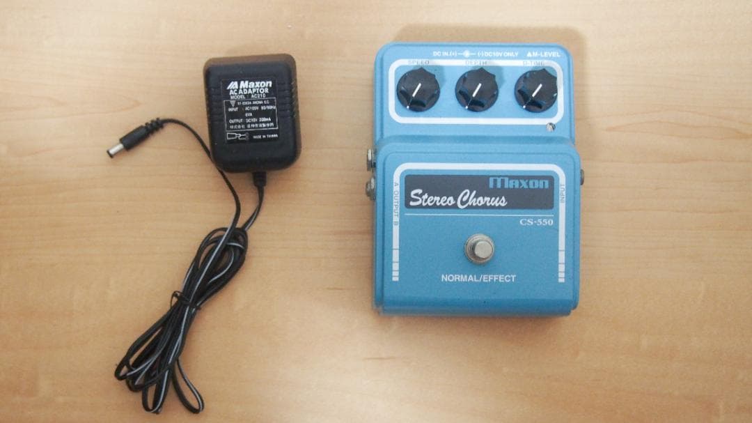 ギター MAXON CS-550 Stereo Chorus Maxon CS-550 Stereo Chorus <マクソン>｜平野楽器 ロッキン