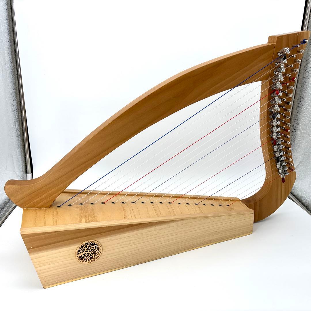ANGEL harp 28弦 ソフトケース付 ハープ マホガニー ANGEL harp 28弦