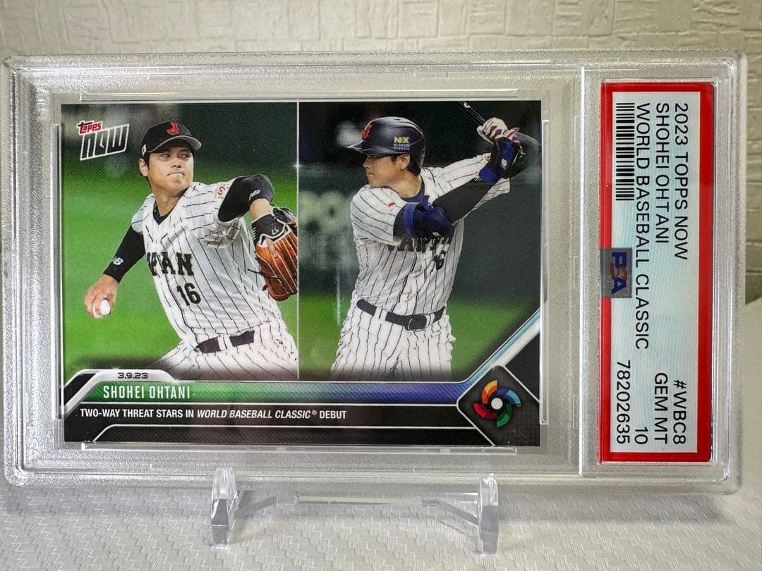 PSA 10 GEM MT 大谷翔平 2023 TOPPS NOW WBC