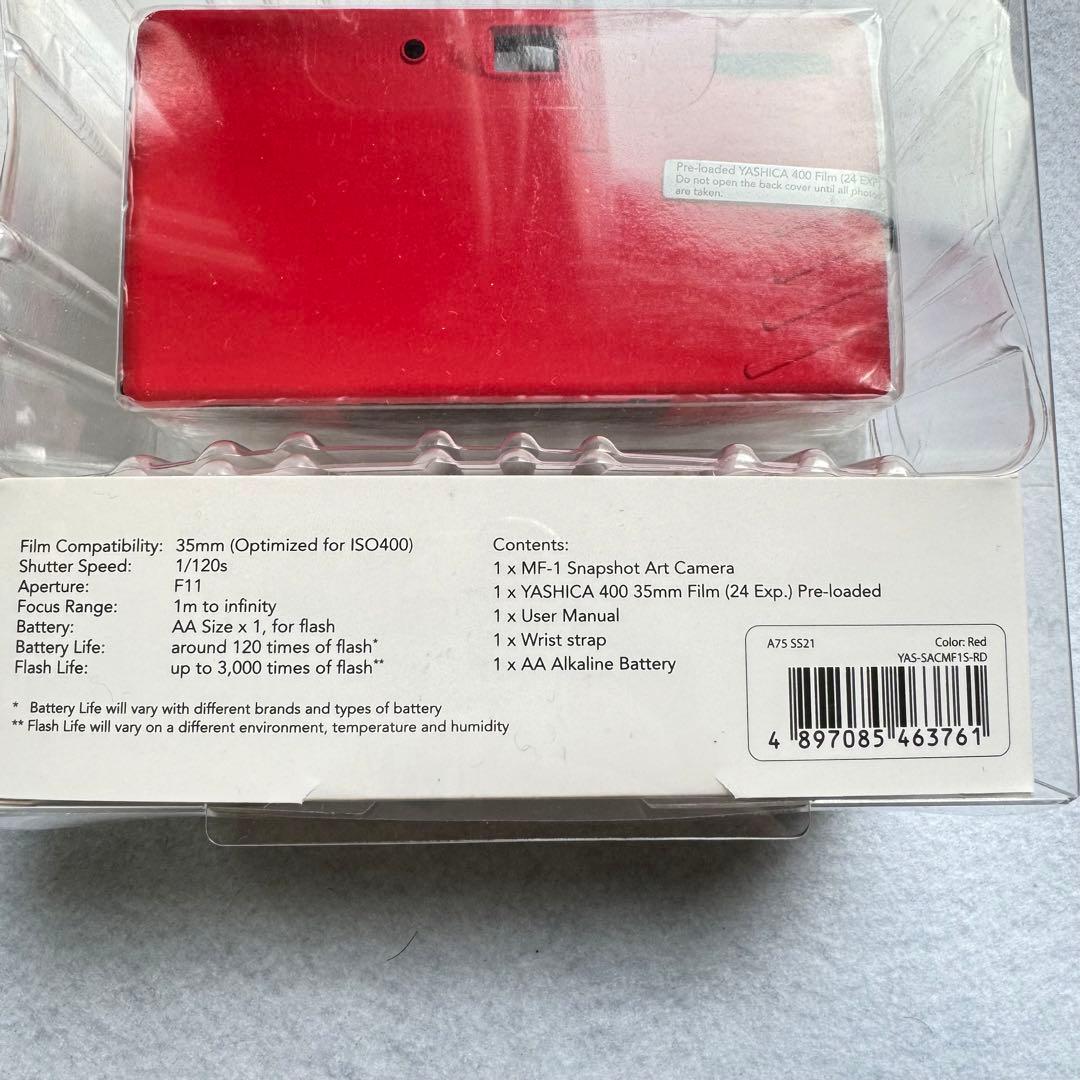 Supreme × YASHICA ロゴフィルムカメラ 新品未使用