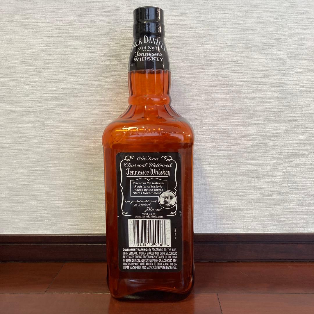 最後の1本】ジャックダニエル 超巨大 超特大 ボトルディスプレイ ガラス製