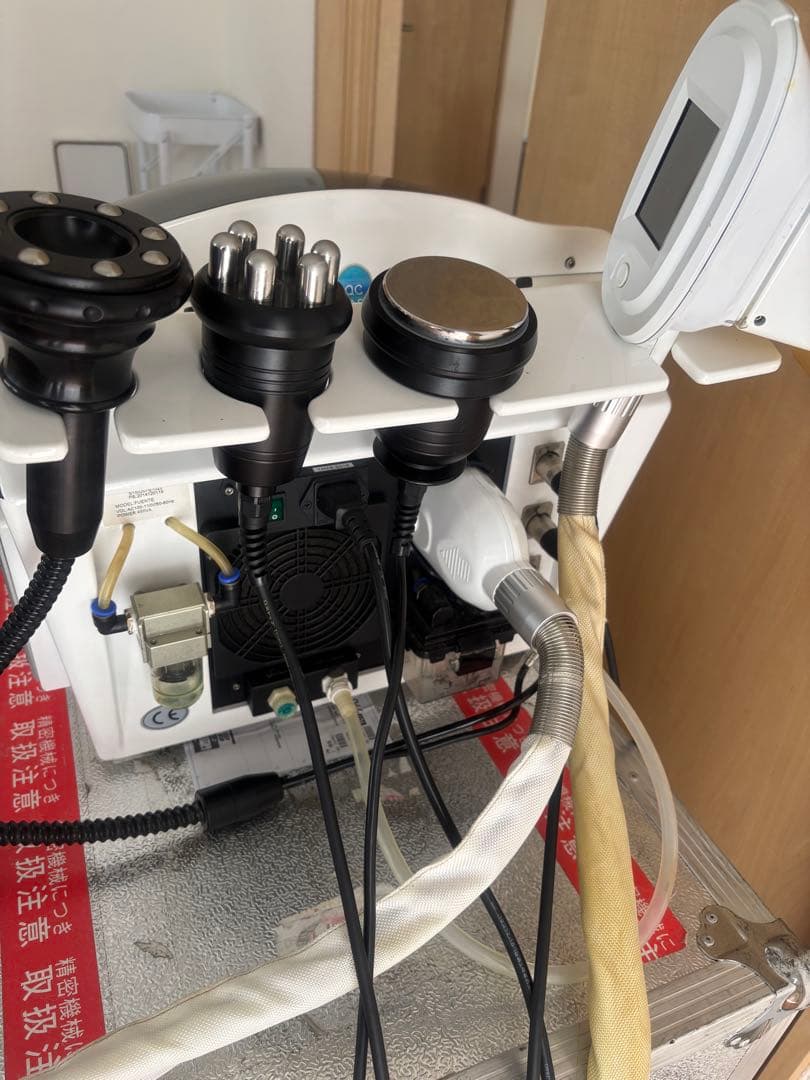 2台でこの価格!!】美顔器 超音波・ラジオ波・EMS機能 脱毛 光