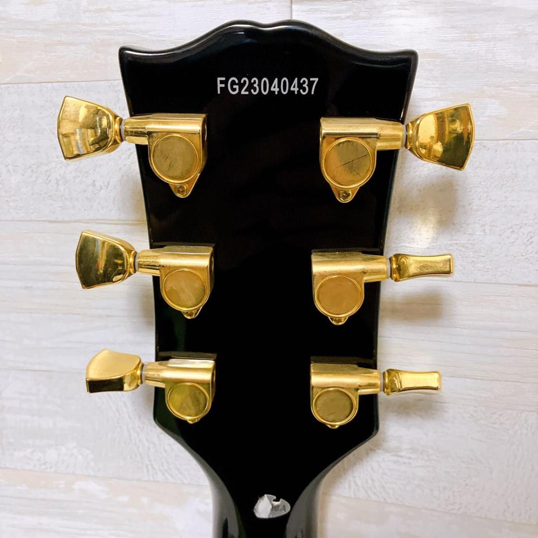 Burny レスポールカスタム エレキギター ブラック 2023年製 美品