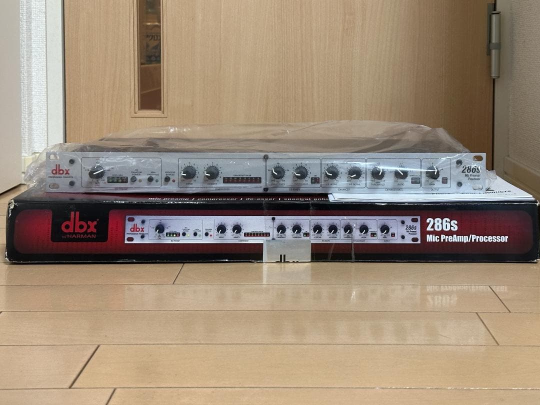 DBX 286s マイクプリアンプ・コンプ・プロセッサー