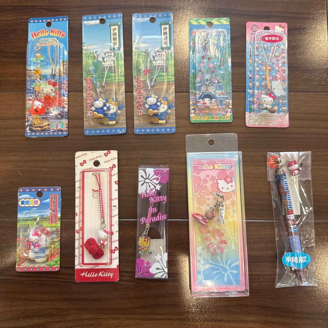 ご当地キティ ストラップ まとめ売り