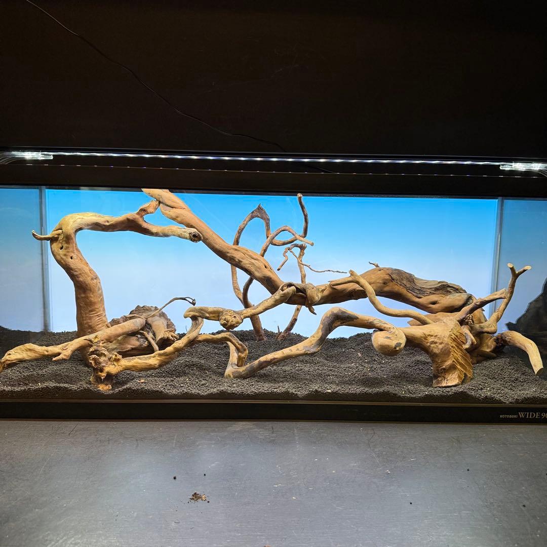 MDW-7146 -7143ブランチウッドレイアウトセット　90cm水槽用流木