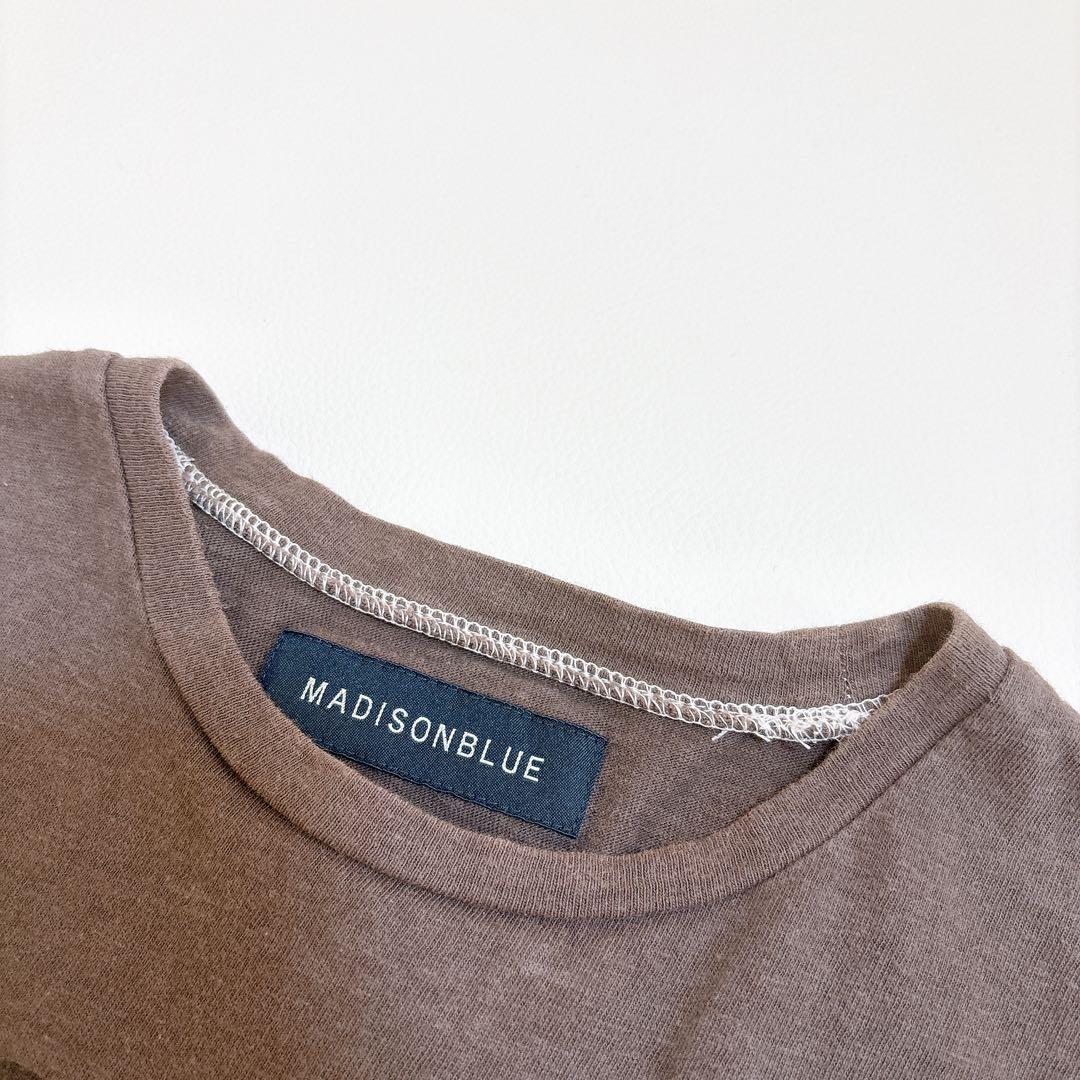 人気☆マディソンブルー HELLO ノースリーブTシャツ タンクトップ