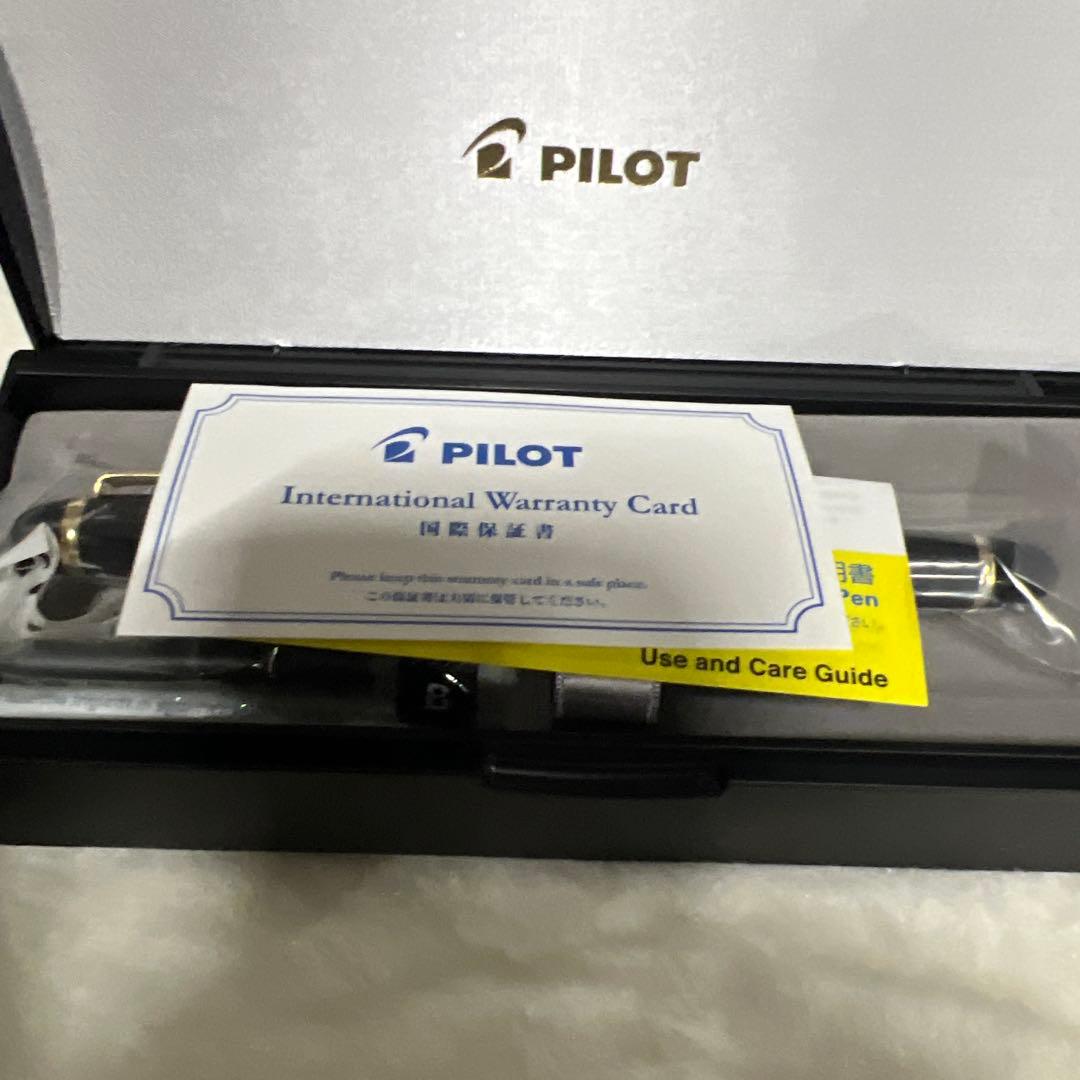 PILOT 万年筆 マンネンヒツ カスタム743 B ブラックFKK3000RB