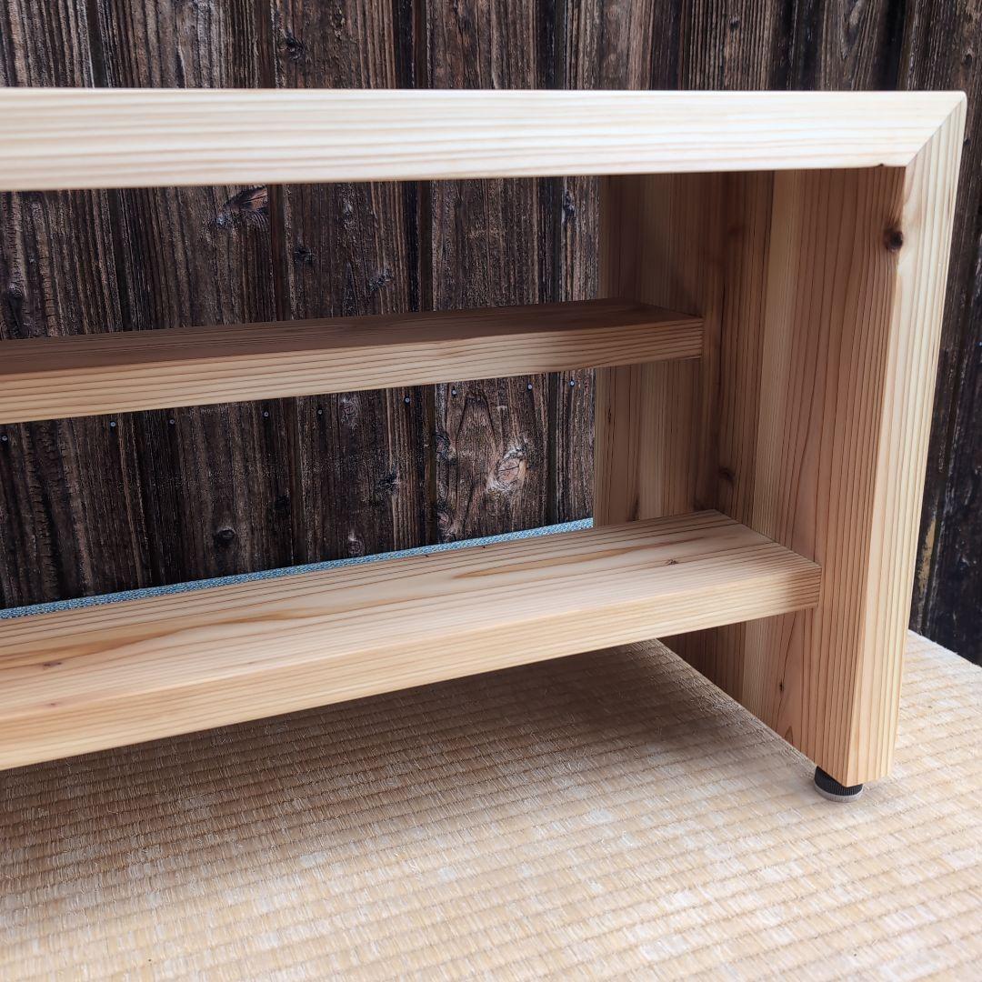 杉古材リメイク 分厚いラック テーブル ベンチ テレビ台 飾り台などに