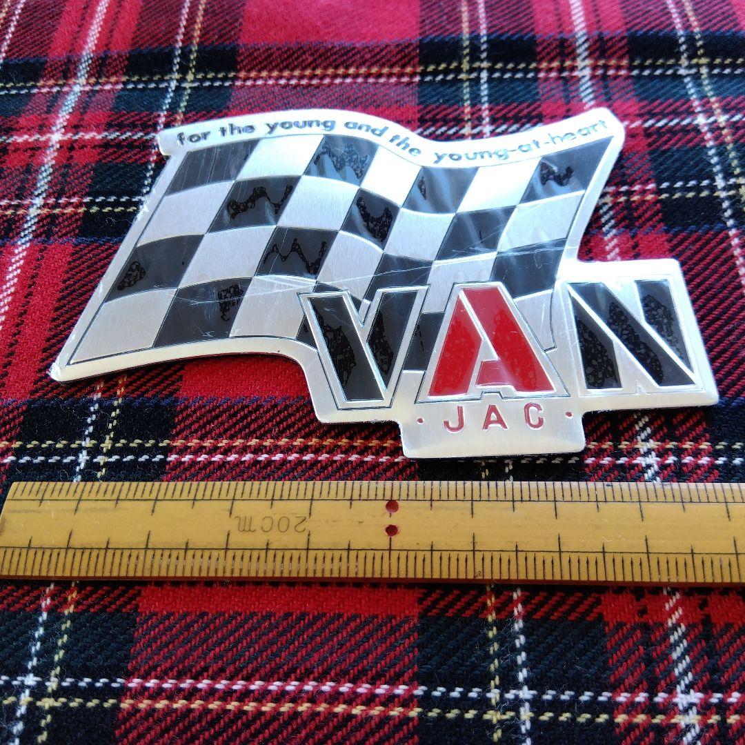 VAN JAC アルミステッカー 5種セット