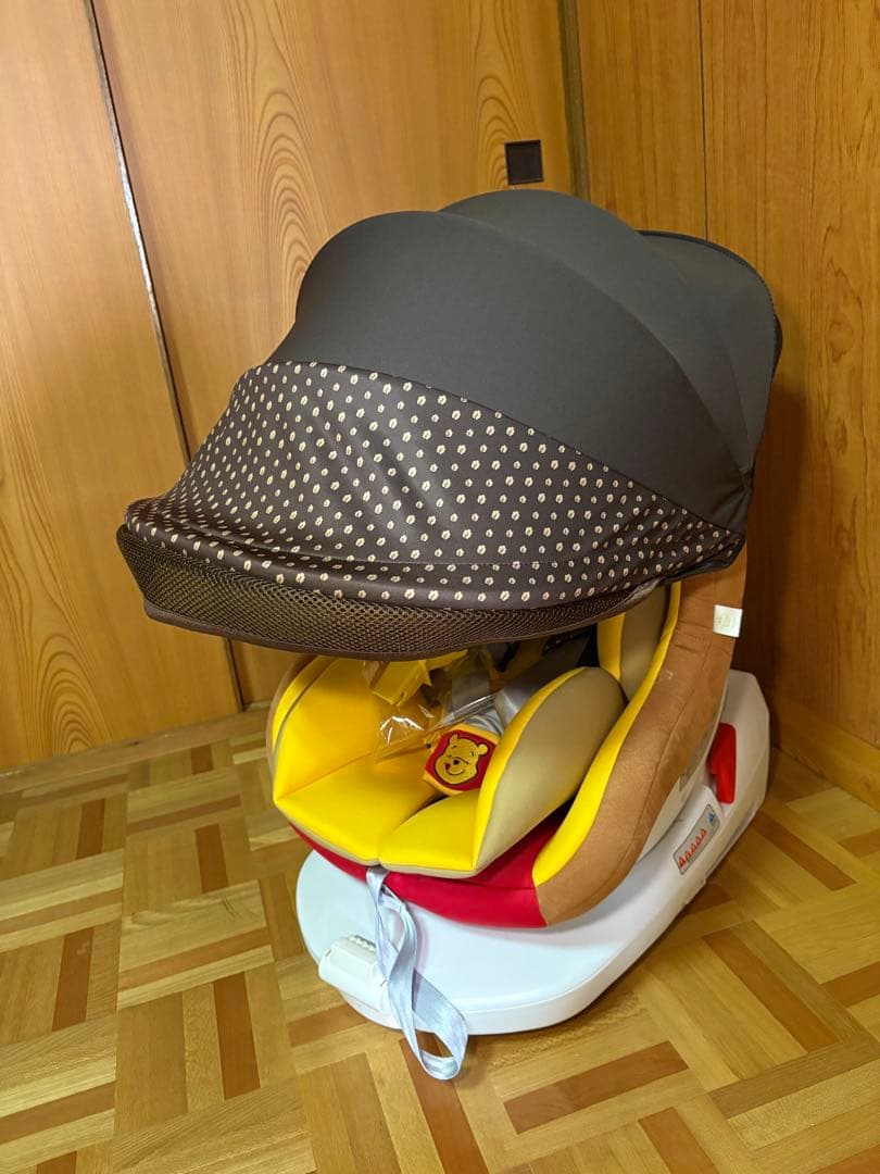 ターンシート くまのプーさん チャイルドシート ISOFIX DN-1002