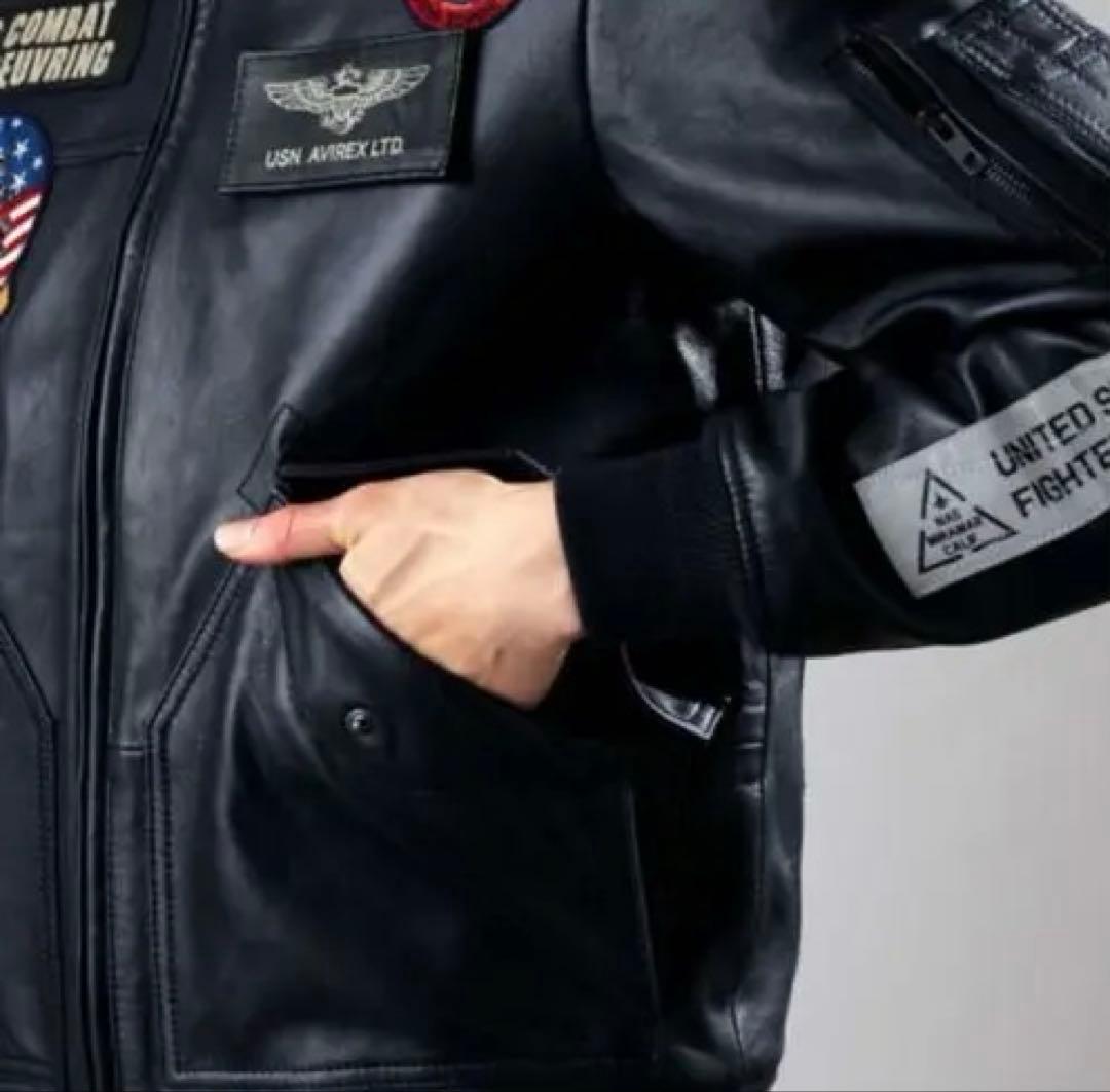 入手困難】AVIREX LEATHER TOP GUN/レザージャケット 入手困難】CWU