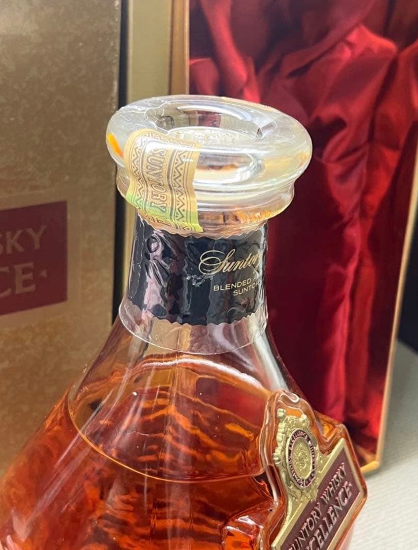 サントリーエクセレンス 2003年80周年記念ボトル 未開封750ml 箱おまけ