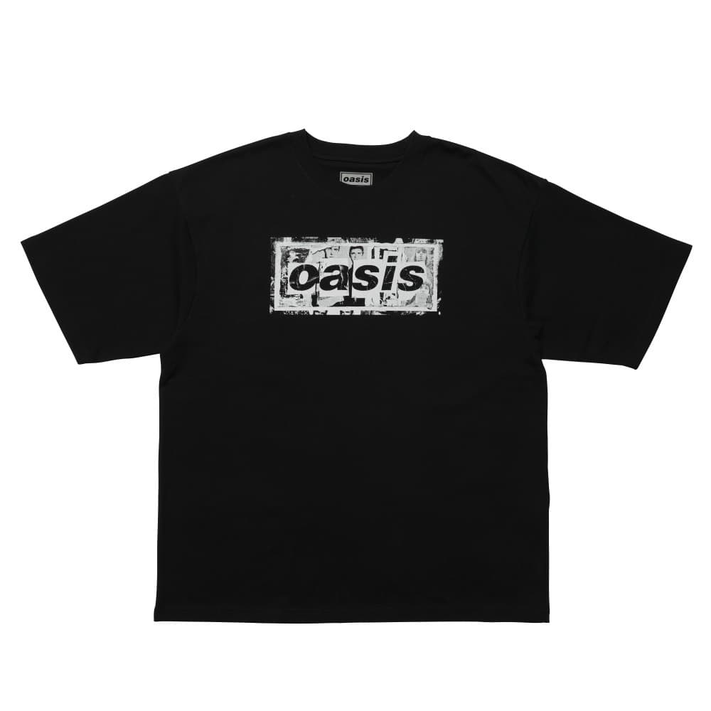 oasis live '25 ロゴTシャツ Mブラック 日本公式オンラインストア