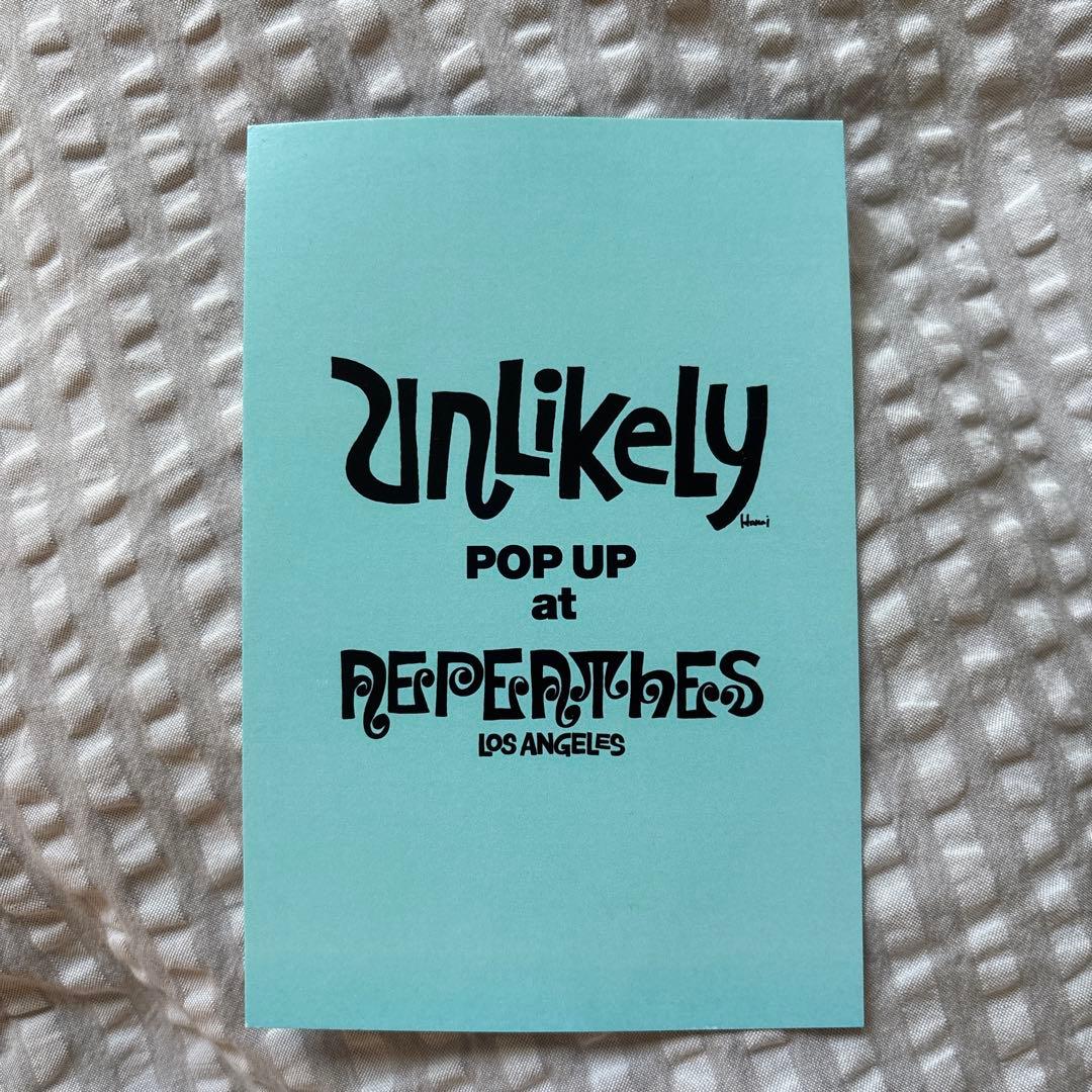 た*け様 花井祐介シルクスクリーンアートロサンゼルス限定　Unlikely Po