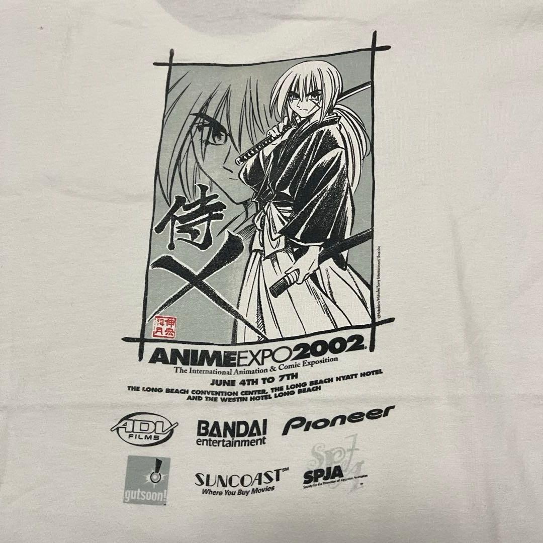 anime expo 2002 るろうに剣心 t shirt L 00S