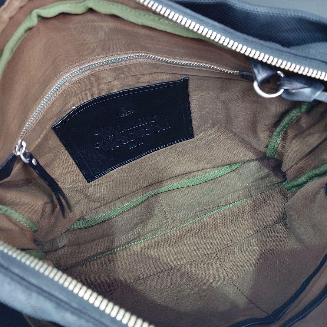 ヴィヴィアンウエストウッド ビジネスバッグ ショルダー ブリーフケース ブラック