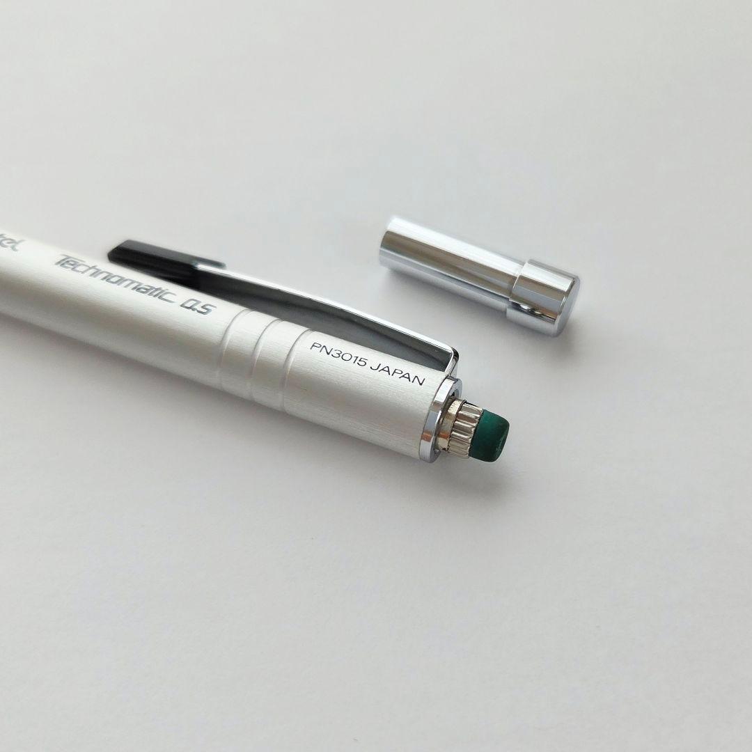 新品未使用品】ぺんてる テクノマチック シャープペンシル 蝕刻 食刻