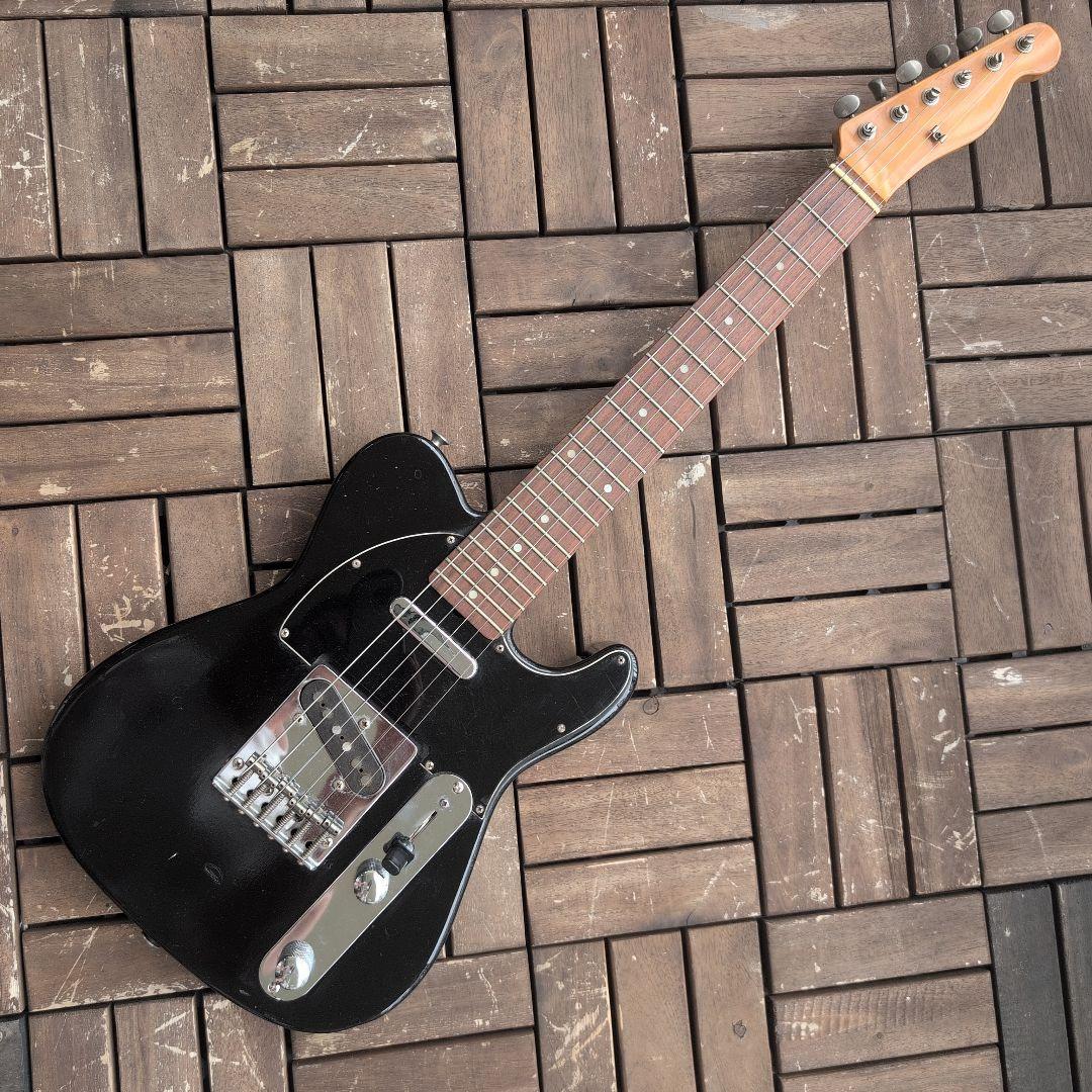 ミニテレキャスター 21フレット 本格派！メーカー不明です ギター