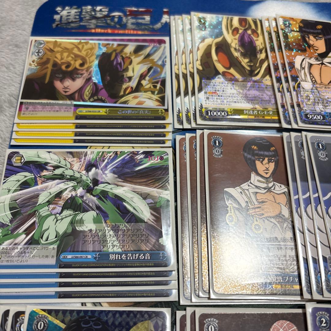 引退品】ヴァイスシュヴァルツ ジョジョの奇妙な冒険 黄金の風 デッキ