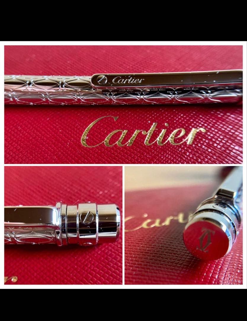 新品同様 カルティエ Cartier サントス Cドゥ パラジウムフィニッシュ