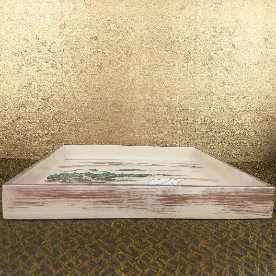 お値下げしました！】16代永楽善五郎 仁清写色紙皿 - メルカリ