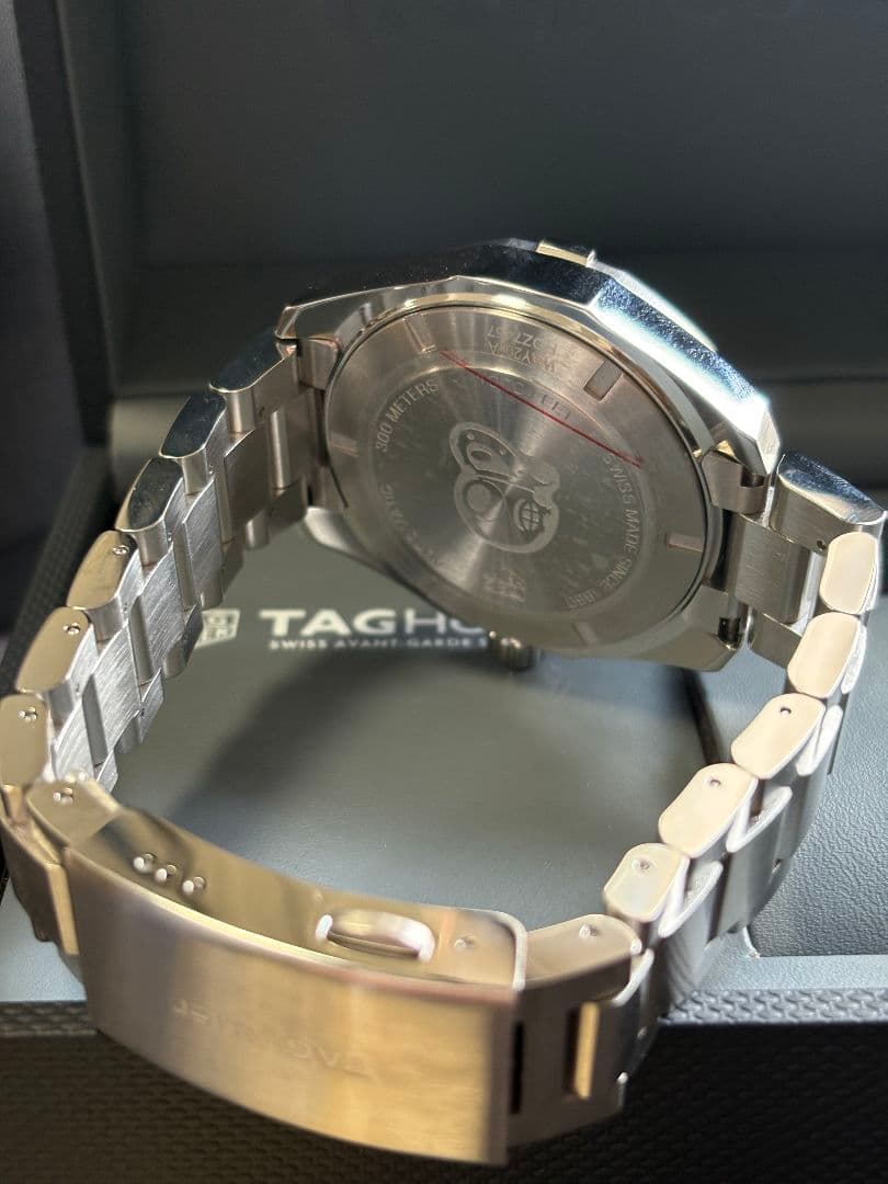 【美品】タグホイヤー WAY201A.BA0927 アクアレーサー 自動巻き