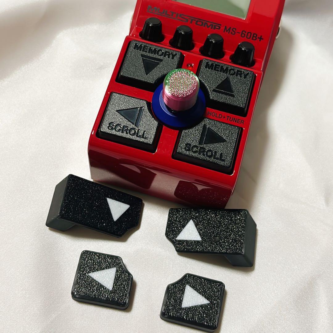 ZOOM（MS50G+，MB60B+）切替スイッチ拡張パーツ＋スイッチハット