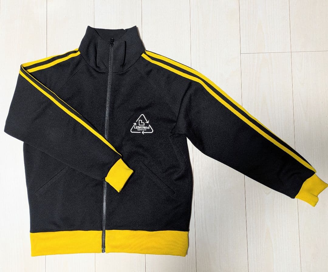 hide LEMONeD ジップアップジャージ サイズ3 黒/黄色 - メルカリ