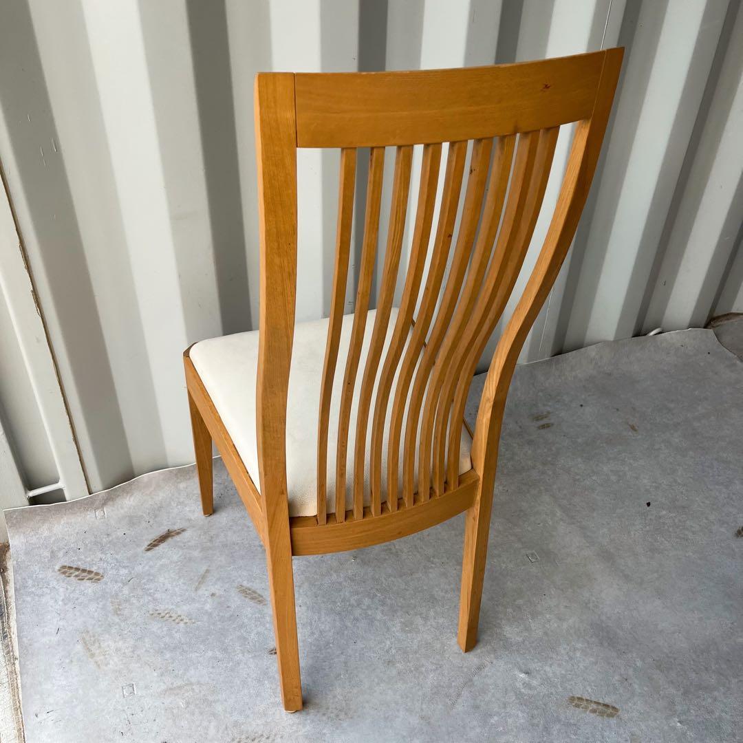 大塚家具 北欧風天然木ナチュラルダイニングテーブル&チェア4脚　ダイニングセット