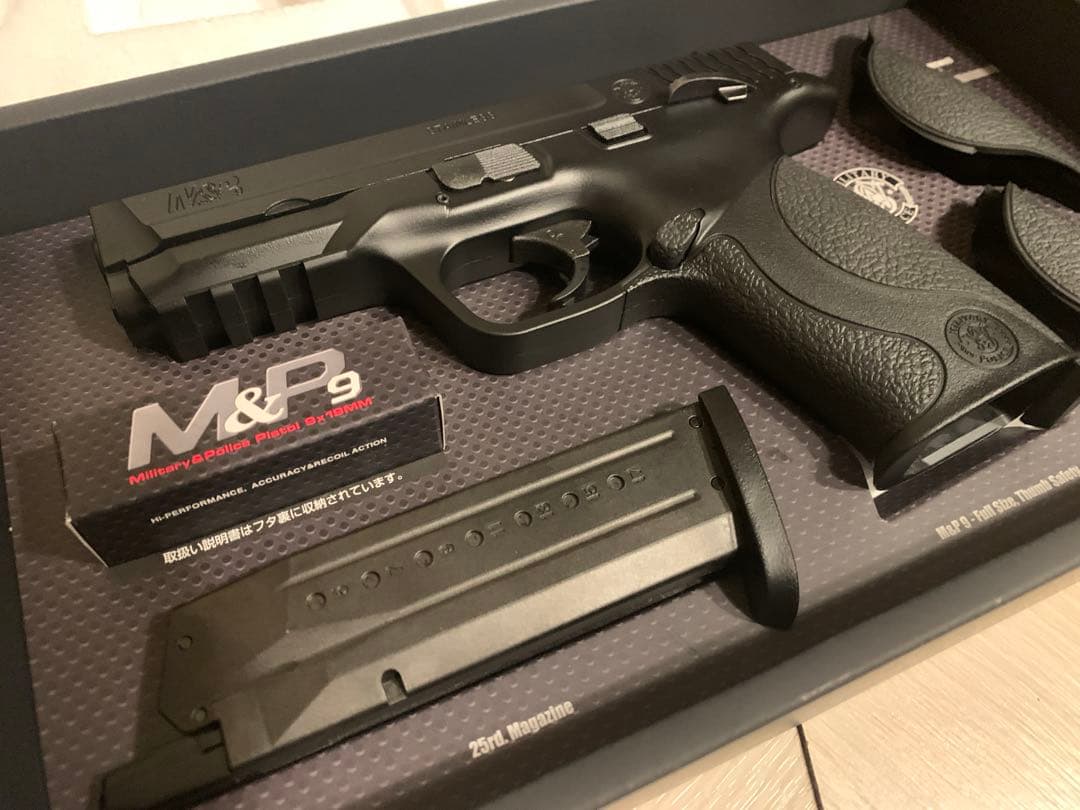 東京マルイ M&P9 ガスガン ブラック　極美品