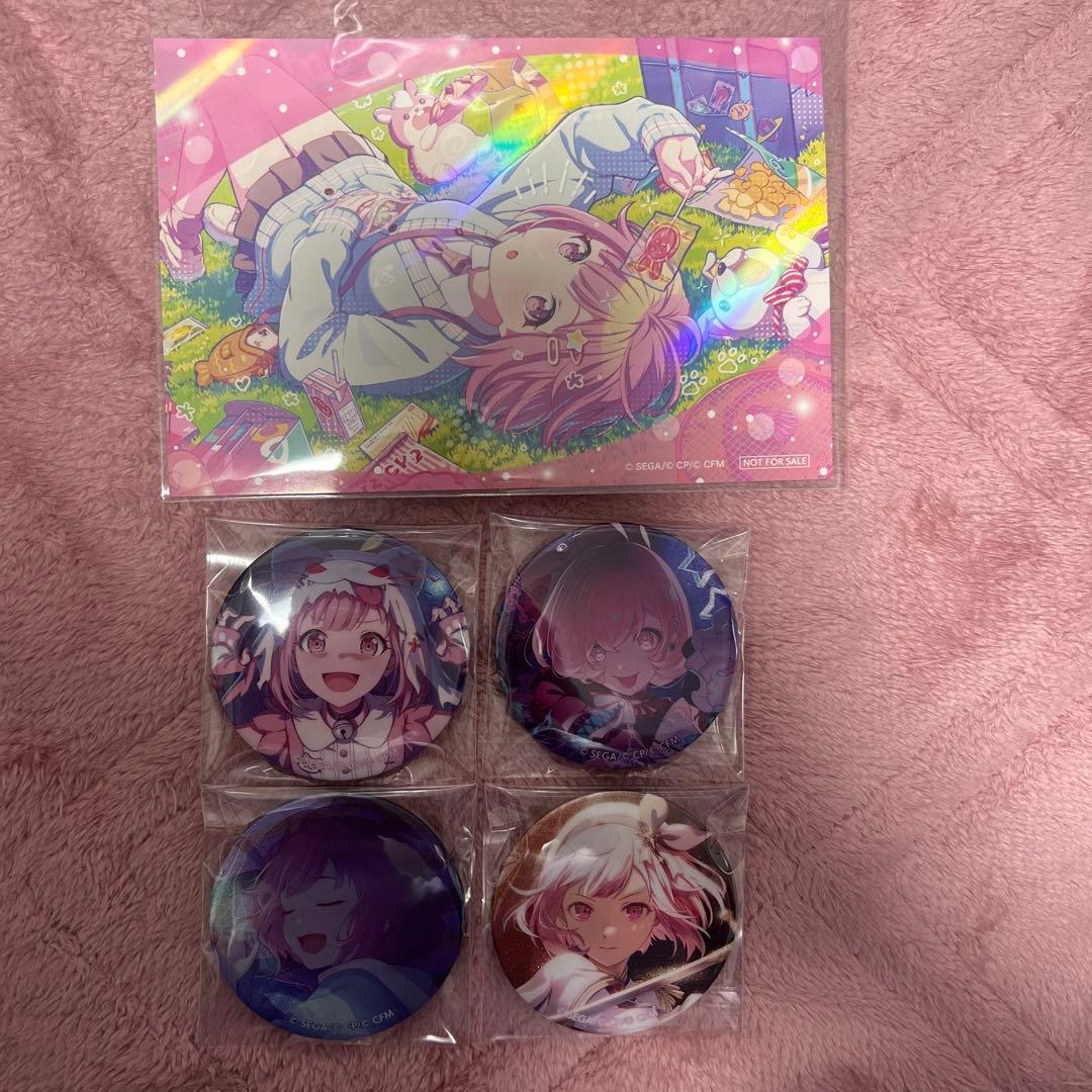 プロセカ グリッター缶バッジ 鳳えむ アニメイト特典 - メルカリ
