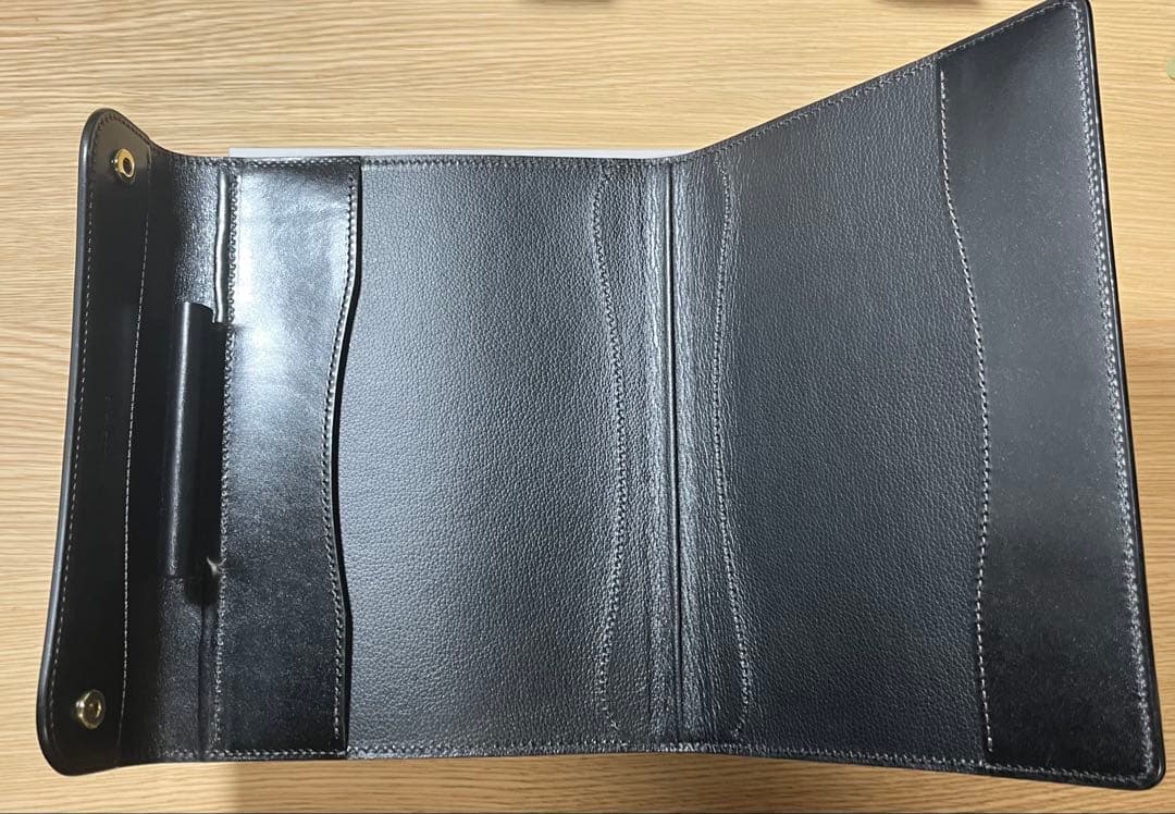 ワイルドスワンズ オウル A5 サドルプルアップ 黒 WILDSWANS ノート