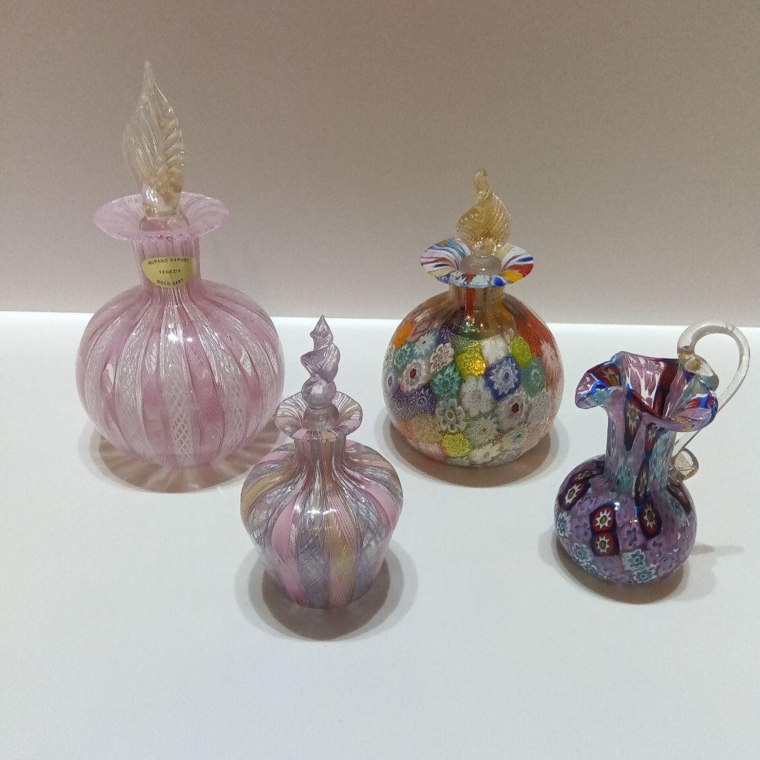 ベネチアンガラス ベネチアングラス ガラス 香水瓶