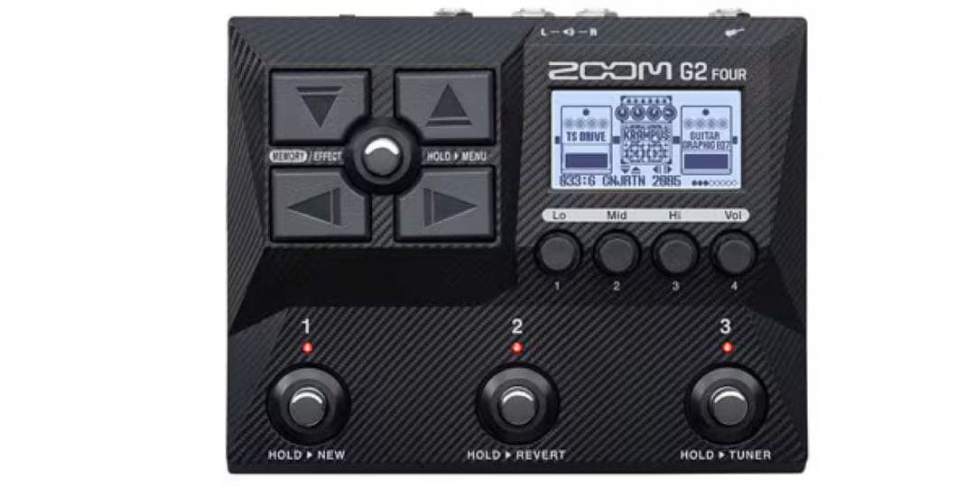 ZOOM G2 FOUR エフェクト & アンプエミュレーター G2FOUR & G2X FOUR Effects & Amp Emulator | ZOOM