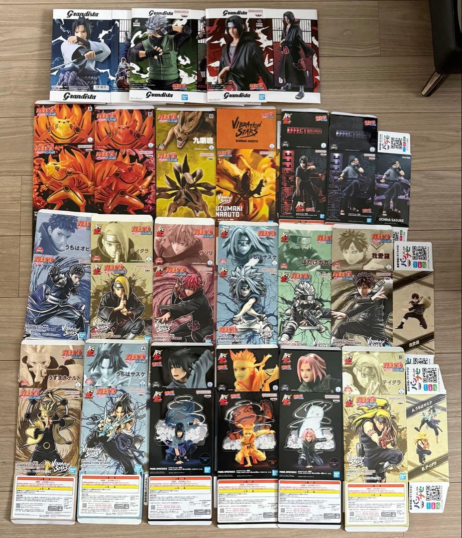 引退品】NARUTOコレクション漫画・フィギュア・シール・その他