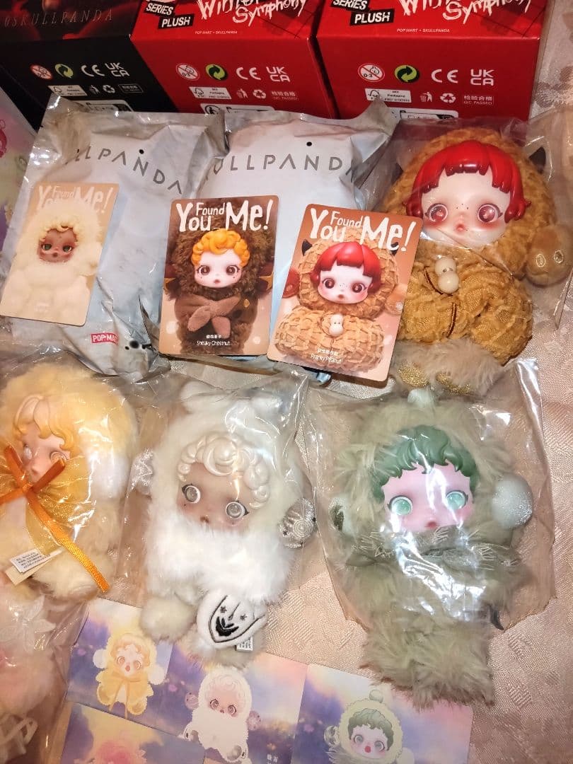 正規品★POPMART★スカルパンダ★レア込み９体★ぬいぐるみペンダント★花園