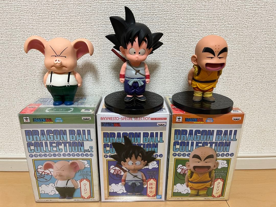 ドラゴンボール フィギュア 4セット ピラフ ウーロン クリリン 孫悟空