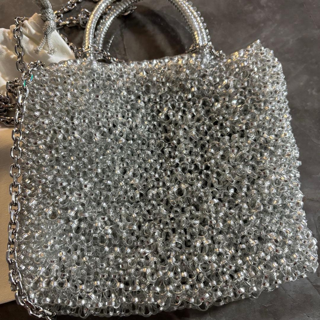 アンテプリマ ワイヤーバッグ スタンダード ミニアトゥーラ シルバー